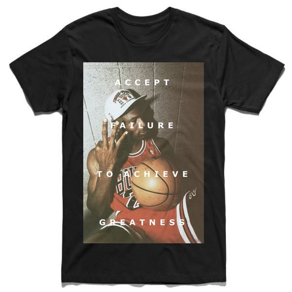 Image of Michael Jordan - Achieve Greatness (G.O.A.T) Tee