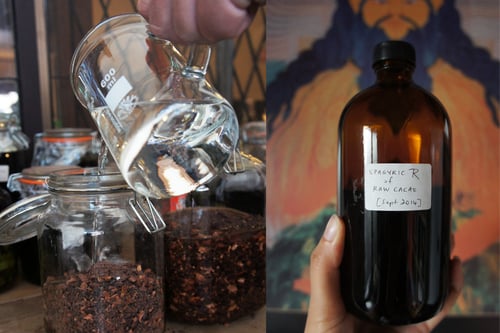 Image of RAW CACAO spagyric tincture - alchemically enhanced plant extraction