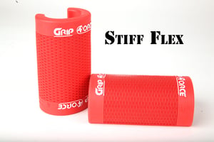 Image of Grip4orce Stiff Flex Grips Red