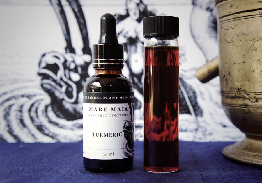 Image of TURMERIC spagyric tincture - alchemically enhanced plant extraction