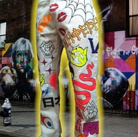 Image 3 of 🆕 GRaFFiTi PaiNT 🎨 CRopPeD TRouSeRs👖