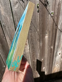 Image 5 of Original Painting. Mixed Media on Wood “Fly Free” by Sheila Cameron