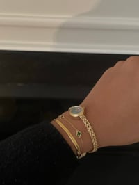 Image 9 of RARE Vintage 14k Soid Yellow Gold Extremely Rare Blue Dial ✨NEW IN BOX ✨