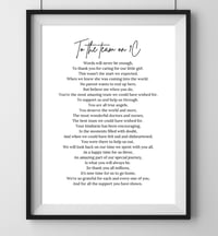 Image 13 of Personalised poem printed