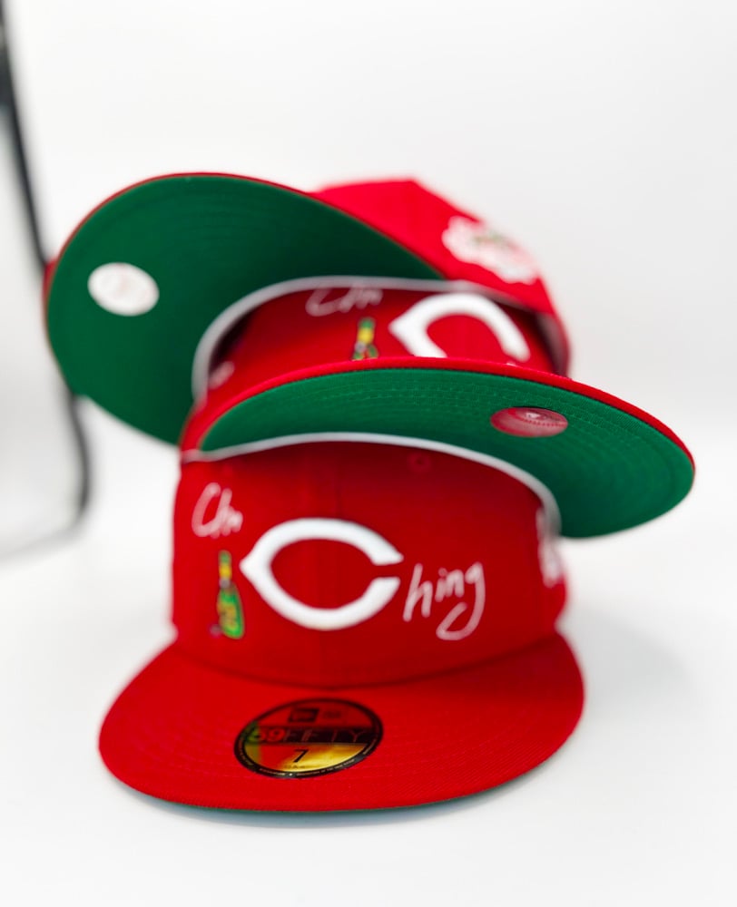 Image of QTRS🌍❌ChaChing Brand “Double Label” Fitteds 
