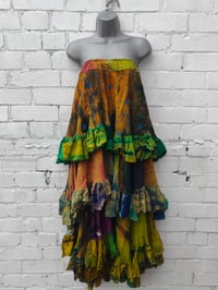 Image 8 of Wanderlust maxi skirt / bandeau dress -rainbow 