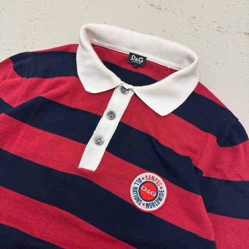 Image of 2000s Dolce & Gabbana Polo Shirt, Size Medium