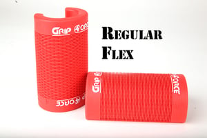 Image of Grip4orce Regular Flex Grips Red