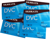 Image of SK8RATS Sony Premium Mini DV Stick Pack 5