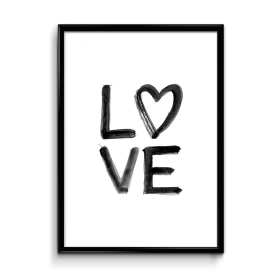 Image of LOVE print