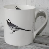 Image 4 of Pied Wagtail English fine bone china Mug