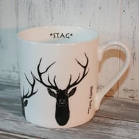 Image 4 of Staggeringly Handsome English Fine Bone China Mug in Black