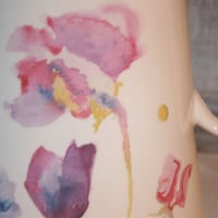 Image 3 of Sweet Pea Fine Bone China 4 Pint Farmhouse Jug