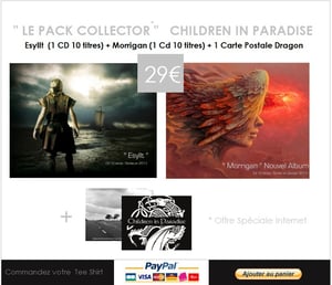 Image of PACK COLLECTOR CHILDREN IN PARADISE (Esyllt + Morrigan)