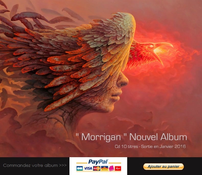 Image of MORRIGAN Nouvel album CD 10 titres
