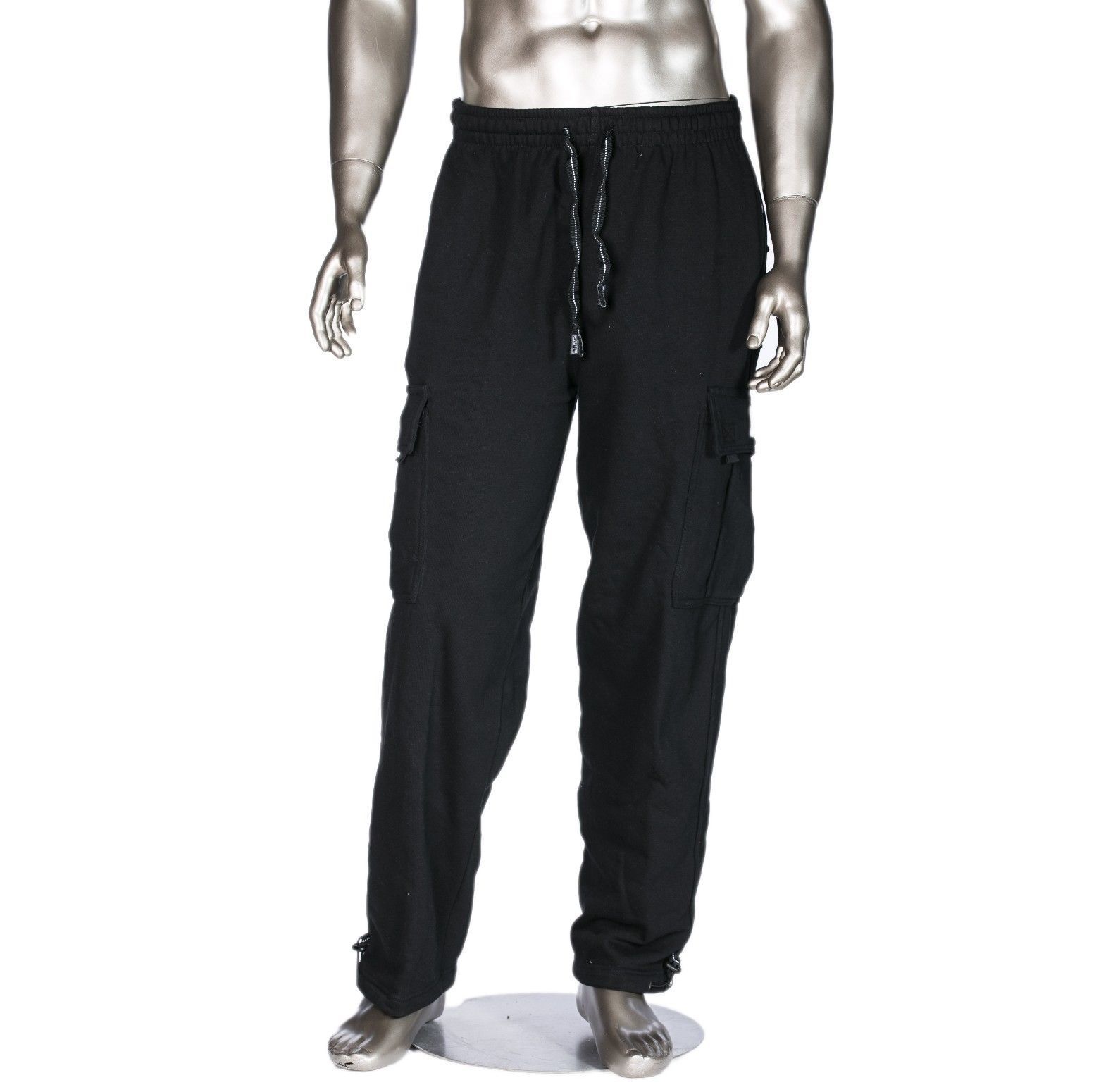 Heavyweight fleece cargo discount pants