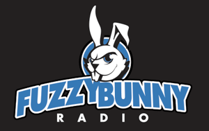 Image of Fuzzy Bunny Radio Sticker