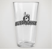 Image of Fuzzy Bunny Radio Pint Glass