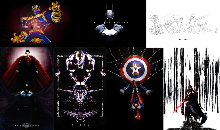 Image of ALL 7 PRINTS!