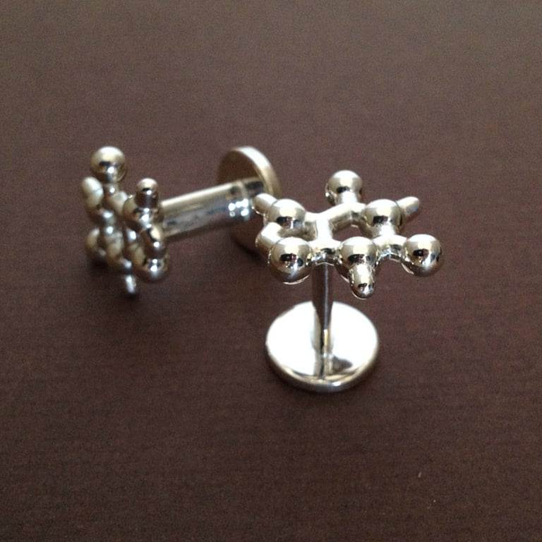 caffeine cufflinks