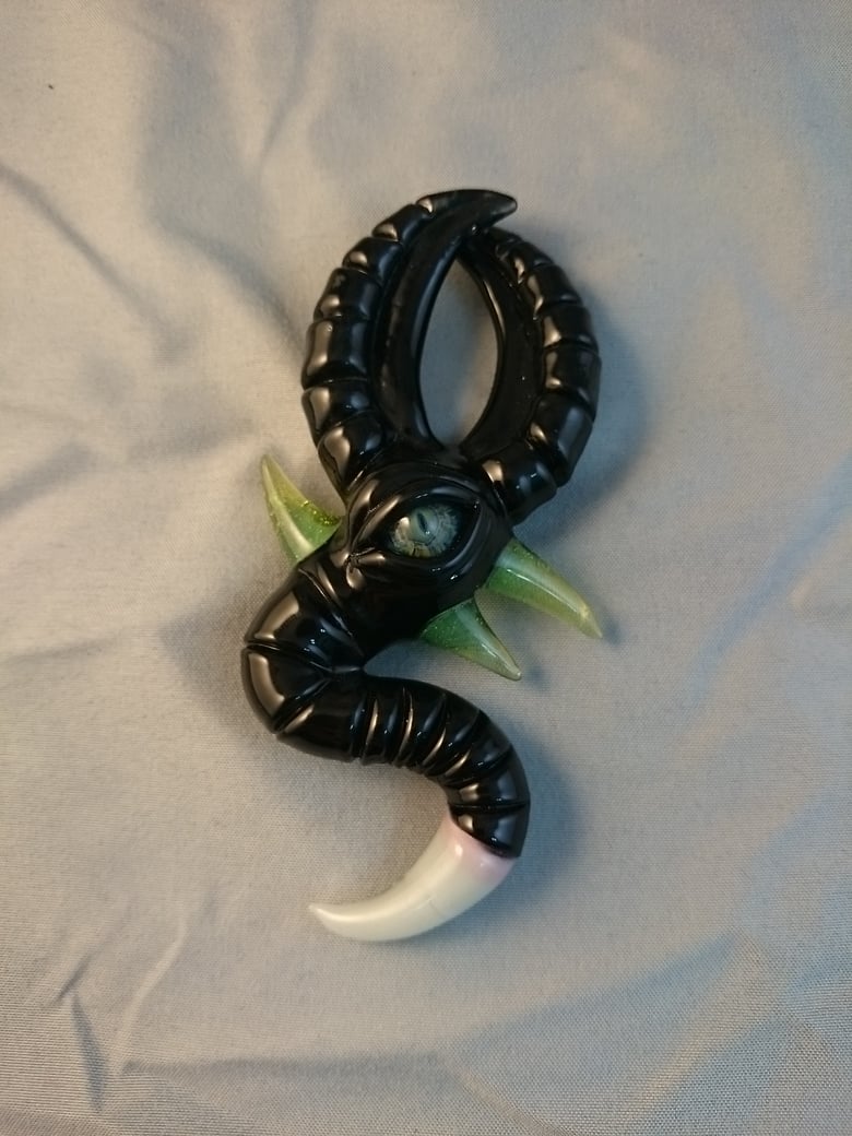 Image of Salt Glass 2015 Sculptural Loop Pendant