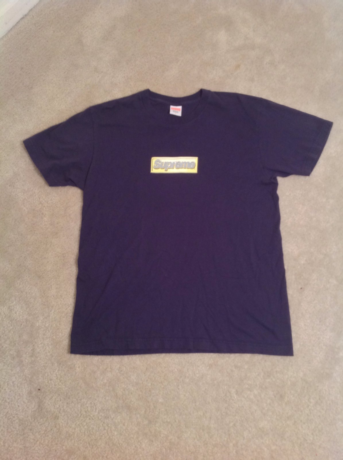 faded supreme box logo