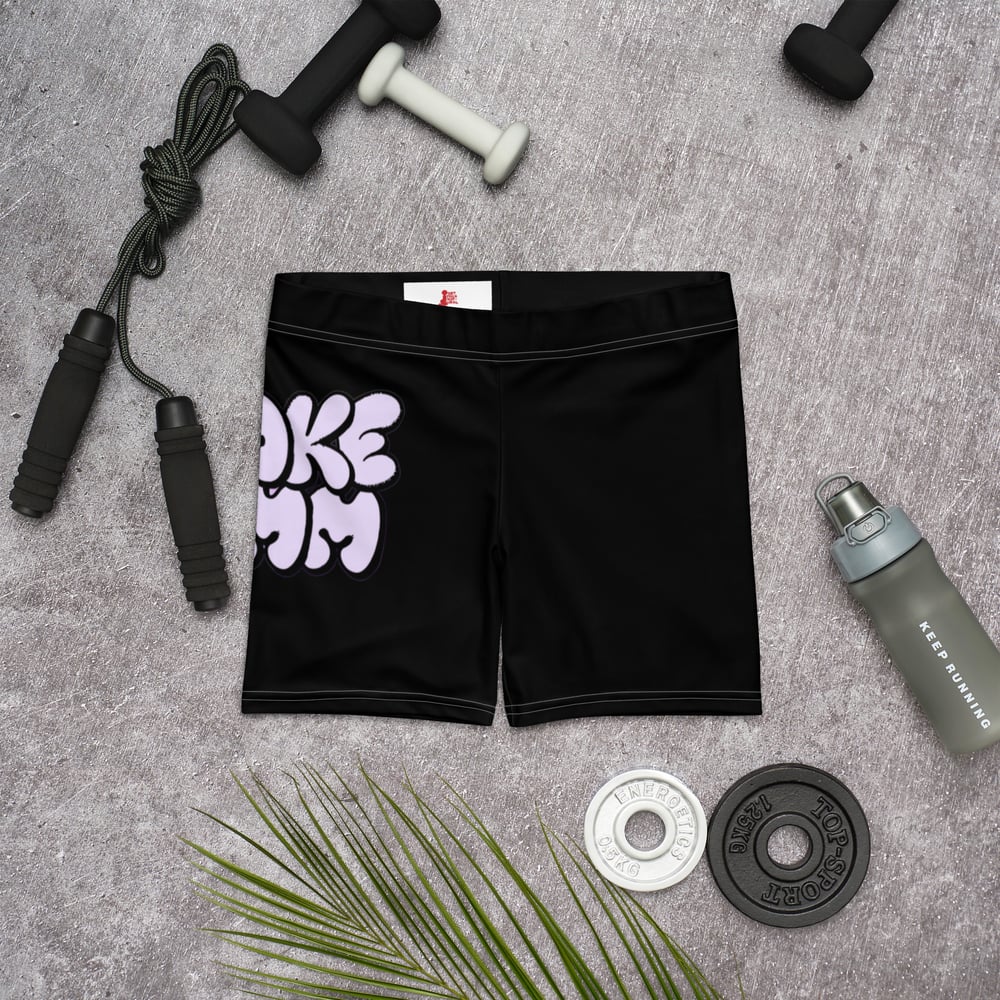 Image of SHAKE SUMM BLACK Work Out Shorts