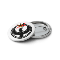 Image 6 of Rebel Loon No Kings - Set of 5 pin buttons
