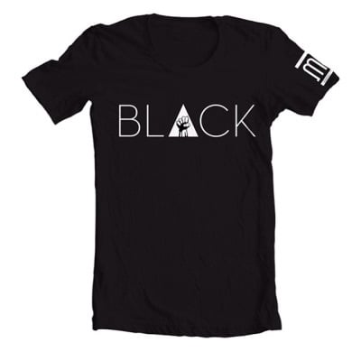 Image of Mens BLACK shirt.