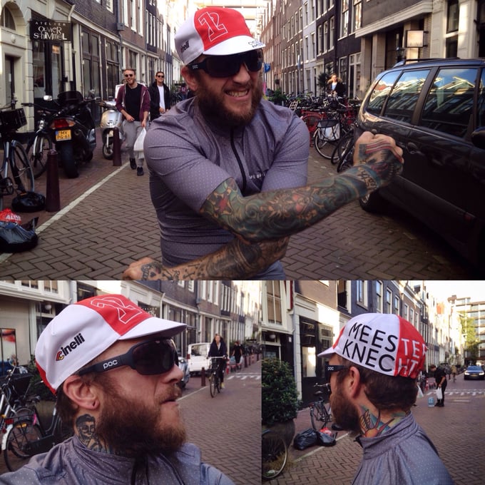 Image of Meesterknecht X Cinelli cycling cap