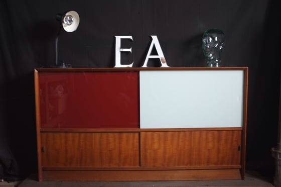 Image of Mid-Century Teak Cabinet.