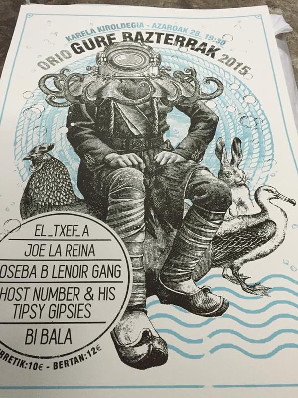 Image of Serigrafia Gure Bazterrak 2015