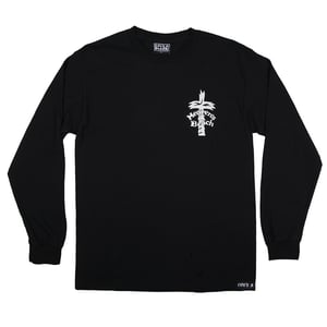 Image of HEAVEN A BEACH - L/S T-SHIRT BLACK  