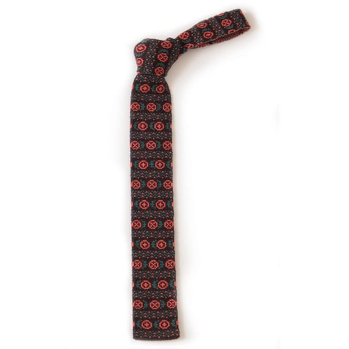Image of Pompom Fairisle Tie