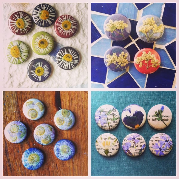 Image of Wildflower Buttons 