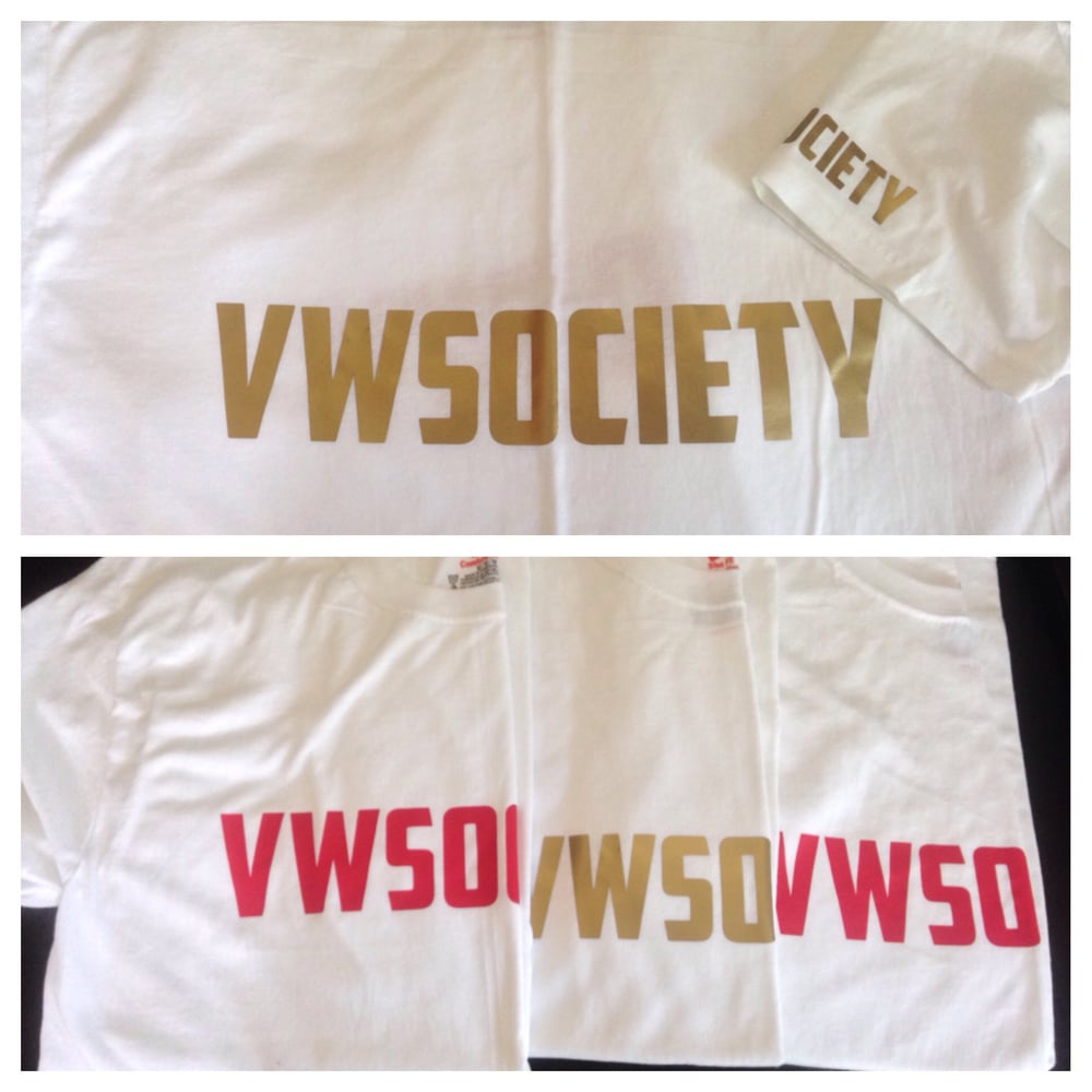 Image of VWSOCIETY T-Shirt prototype