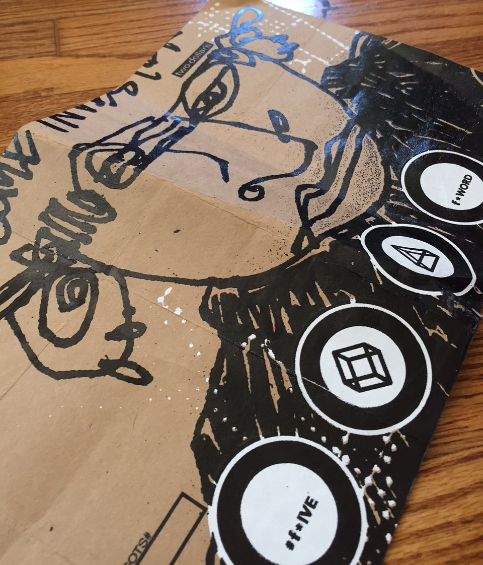 PRINT: F-Word Zine Silkscreen | BEND PRESS SHOP