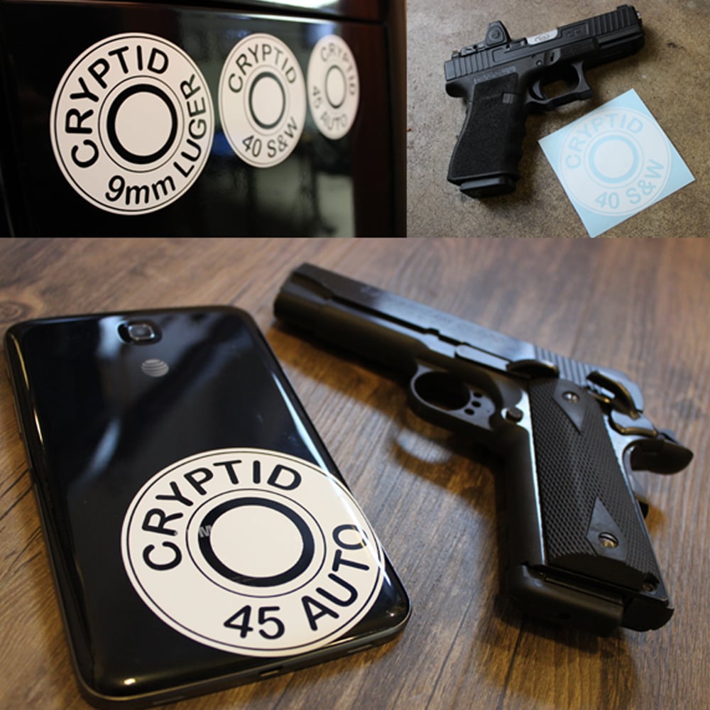 Image of HANDGUN AMMO DECALS