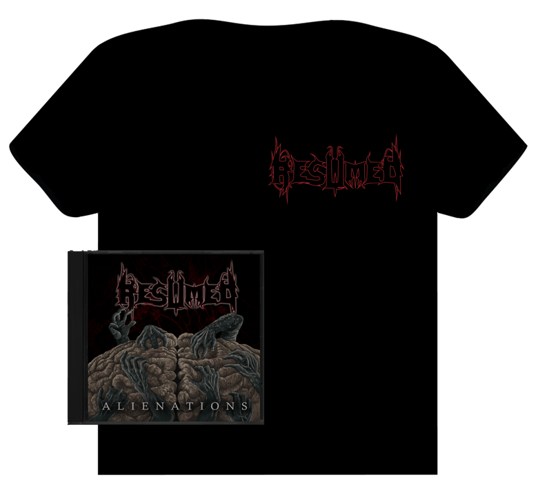 Image of Alienations SPECIAL BUNDLE CD + T-Shirt