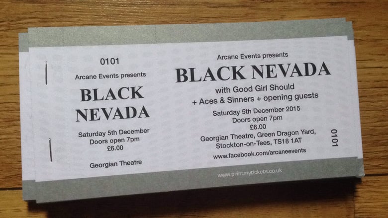Image of Black Nevada @ Georgian Theatre
