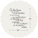 Family Rules - In This House We Do Wall Decal Sticker