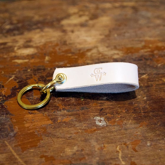 Image of Loop Key Fob with Solid Brass Hardware