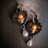 Image 1 of Pendientes | Colgante  Heart Locket Skull 