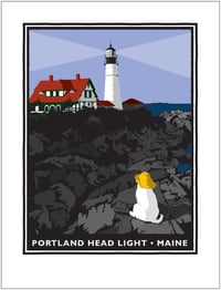 Portland Headlight with Sea Dog