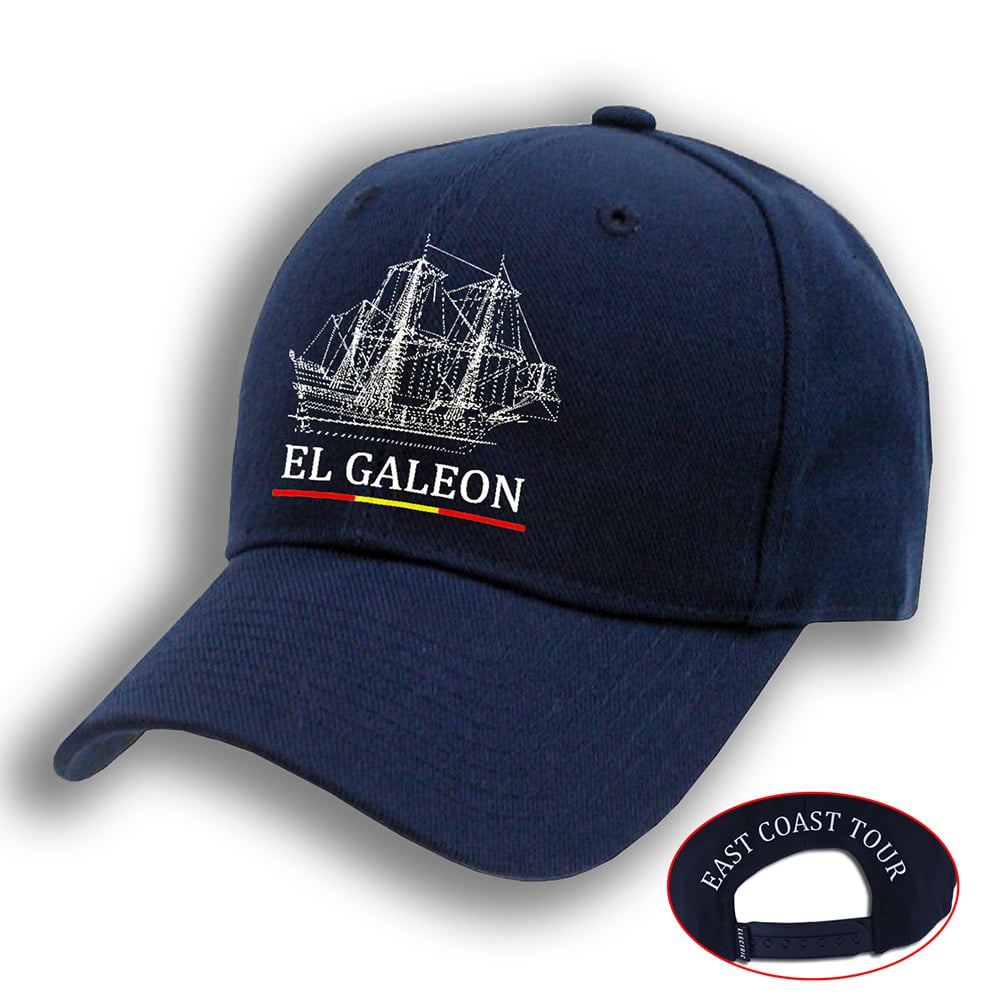 Image of El Galeon Navy Blue Cap