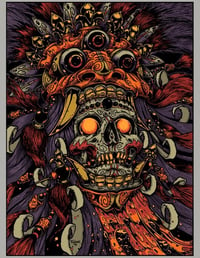 Image 1 of Bali Skull • '15 Jeral Tidwell Art Print