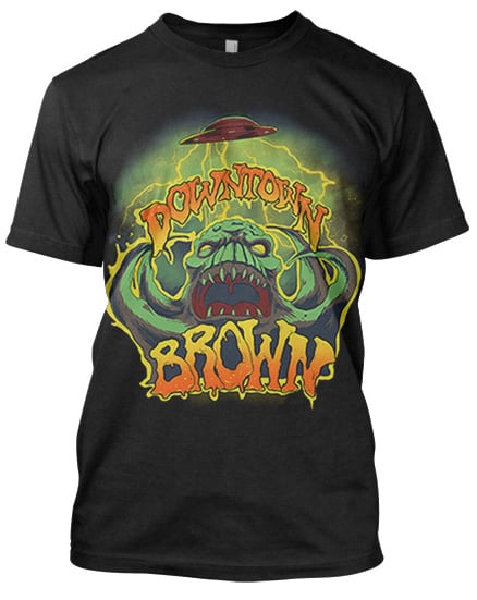 Image of Downtown Brown 'Monster' Tee