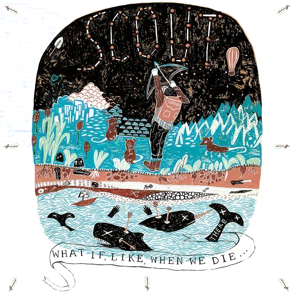 Image of Scout- what if, like, when we die... 7"