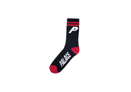 Image of Palace P Sock (Black)