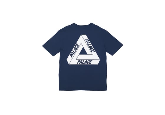 Image of Palace Tri-Ferg T-Shirt (Navy)